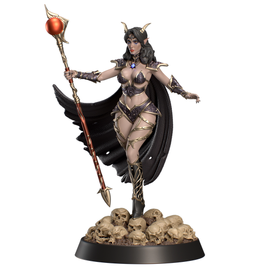 Mystic Makers - Dark Elf Elara - 75mm Pin Up/Figure/Model/Diorama