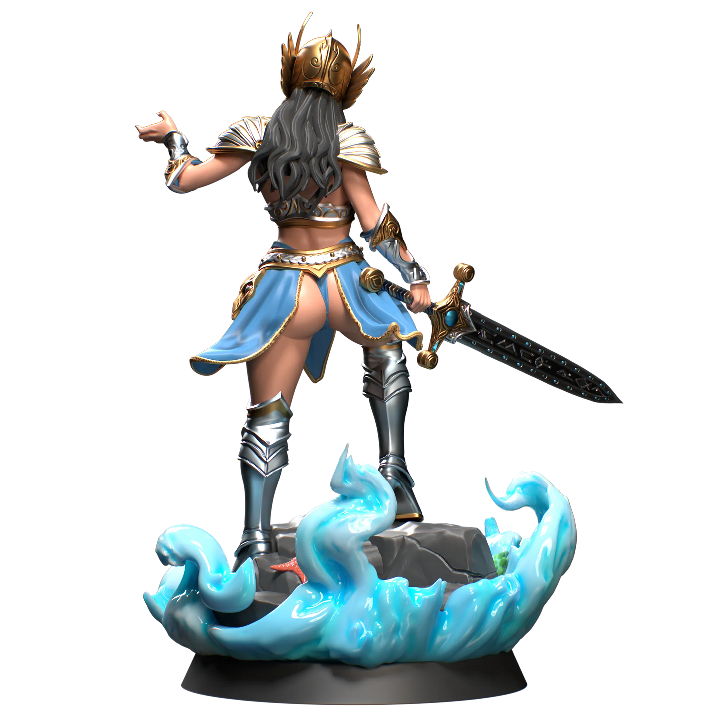 HoldMyMiniatures - Freydis the Valkryie #2 - 75mm Pin Up/Figure/Model/Diorama