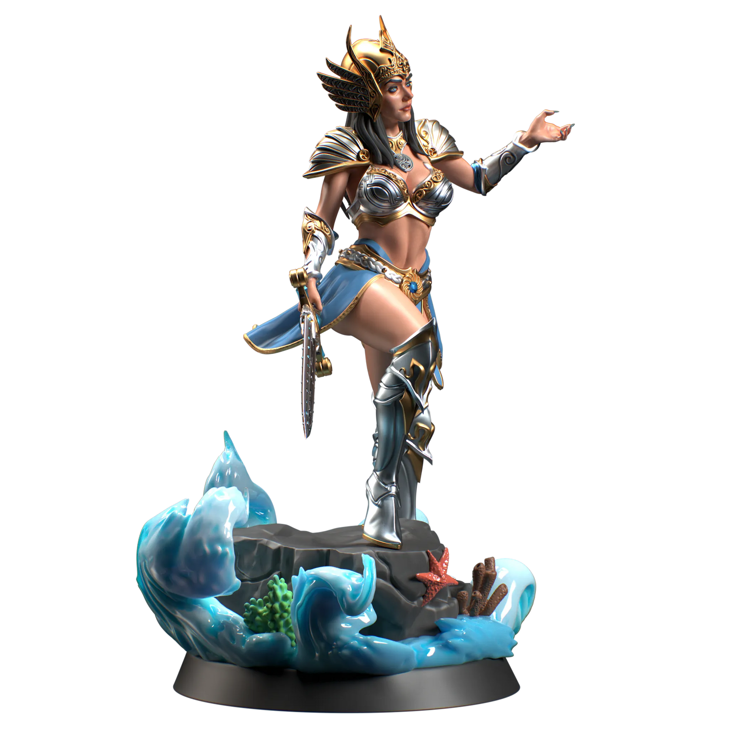 HoldMyMiniatures - Freydis the Valkryie #2 - 75mm Pin Up/Figure/Model/Diorama