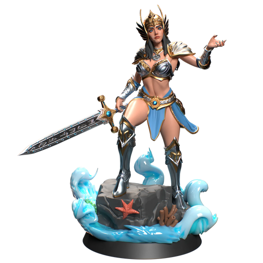 HoldMyMiniatures - Freydis the Valkryie #2 - 75mm Pin Up/Figure/Model/Diorama