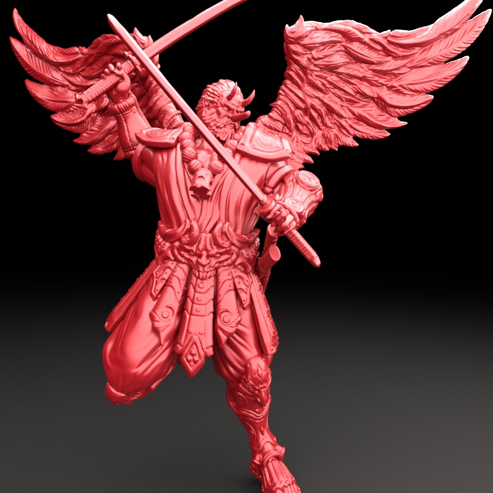 Brayan Nafarrate - Bestiary #5 - Tengu #1 - DnD/TTRPG Figure/Miniature