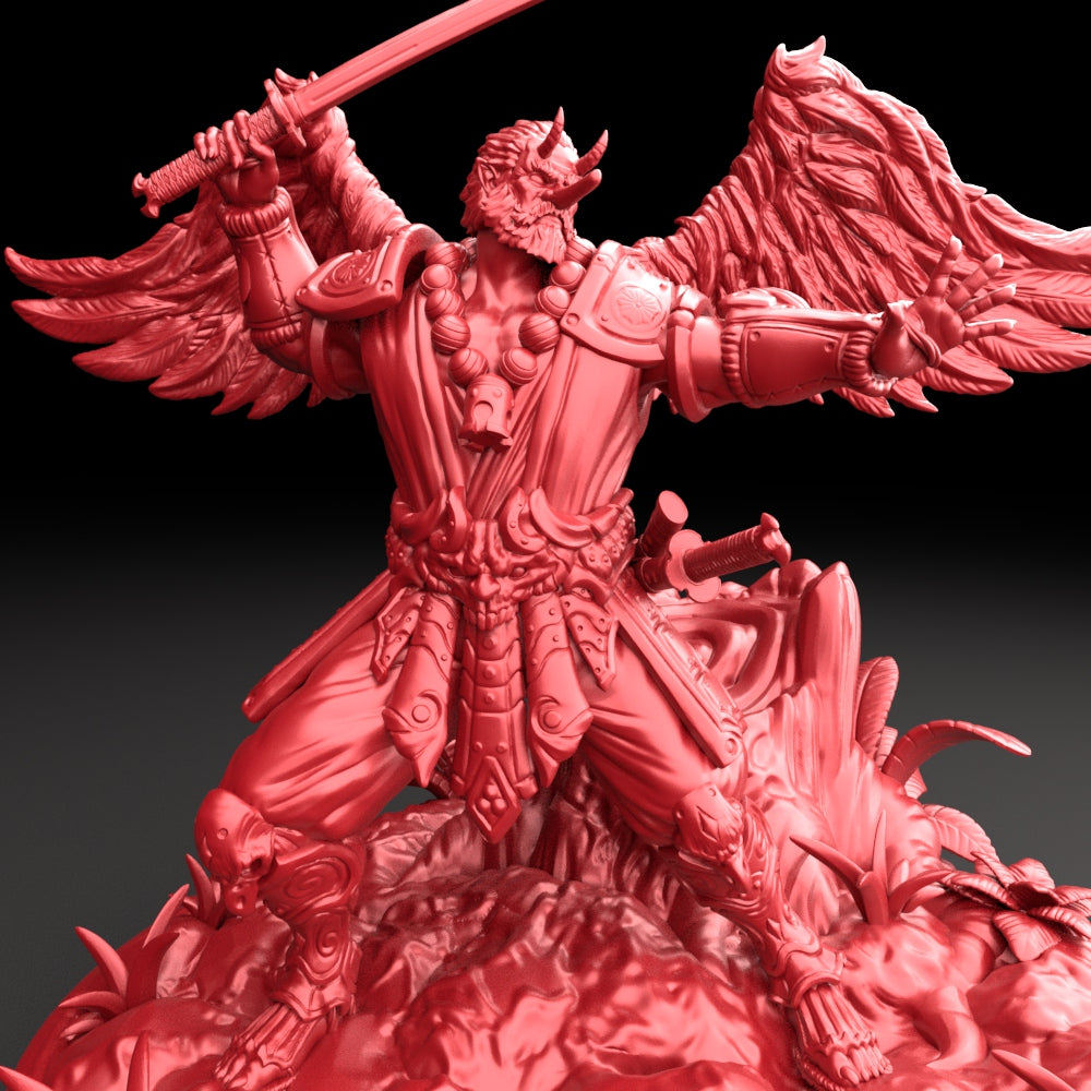 Brayan Nafarrate - Bestiary #5 - Tengu #3 - DnD/TTRPG Figure/Miniature