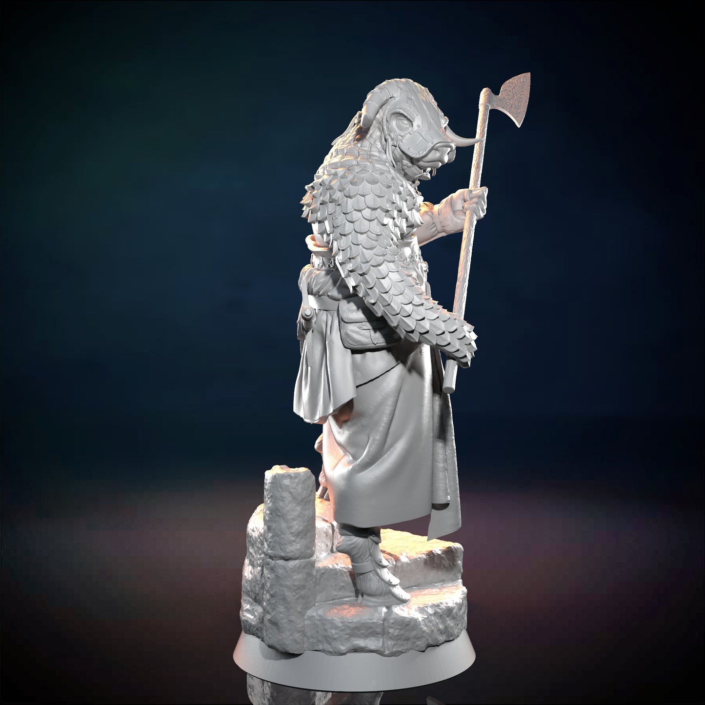 Chaotic Neutral Workshop - Minotaur - DnD/TTRPG Figure/Miniature