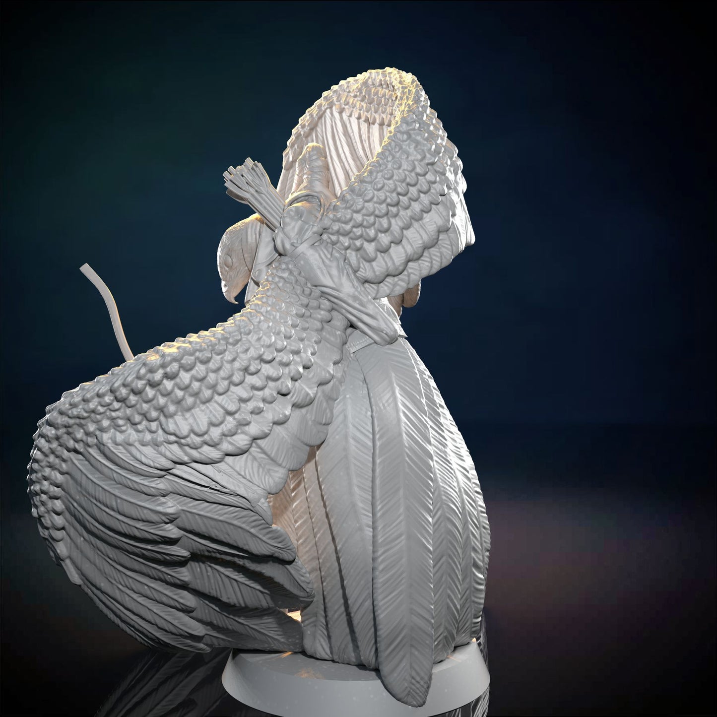 Chaotic Neutral Workshop - Aarakocra - DnD/TTRPG Figure/Miniature