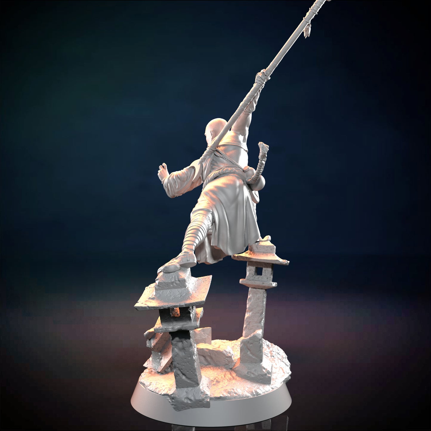 Chaotic Neutral Workshop - Monk - DnD/TTRPG Figure/Miniature