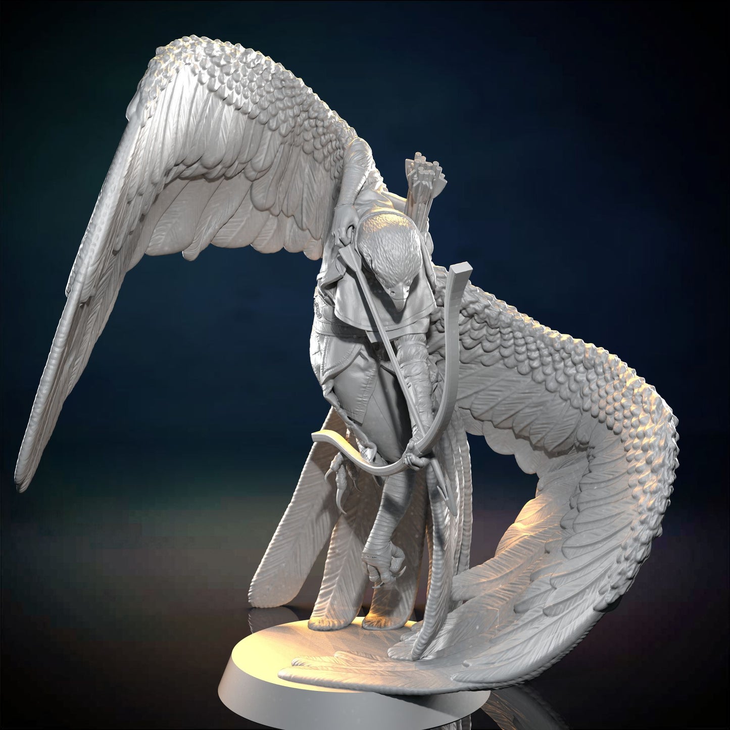 Chaotic Neutral Workshop - Aarakocra - DnD/TTRPG Figure/Miniature
