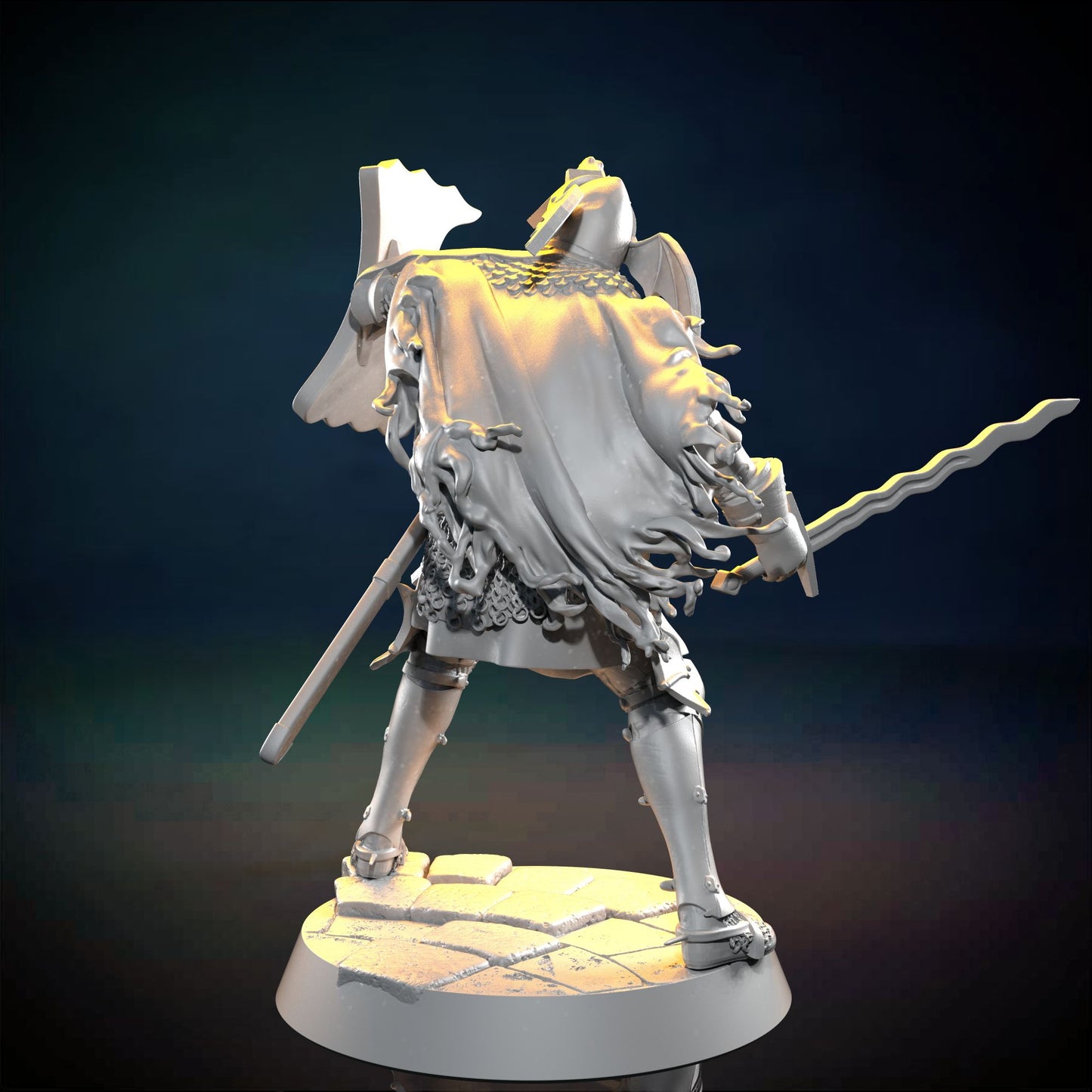 Chaotic Neutral Workshop - Dragon Knight - DnD/TTRPG Figure/Miniature