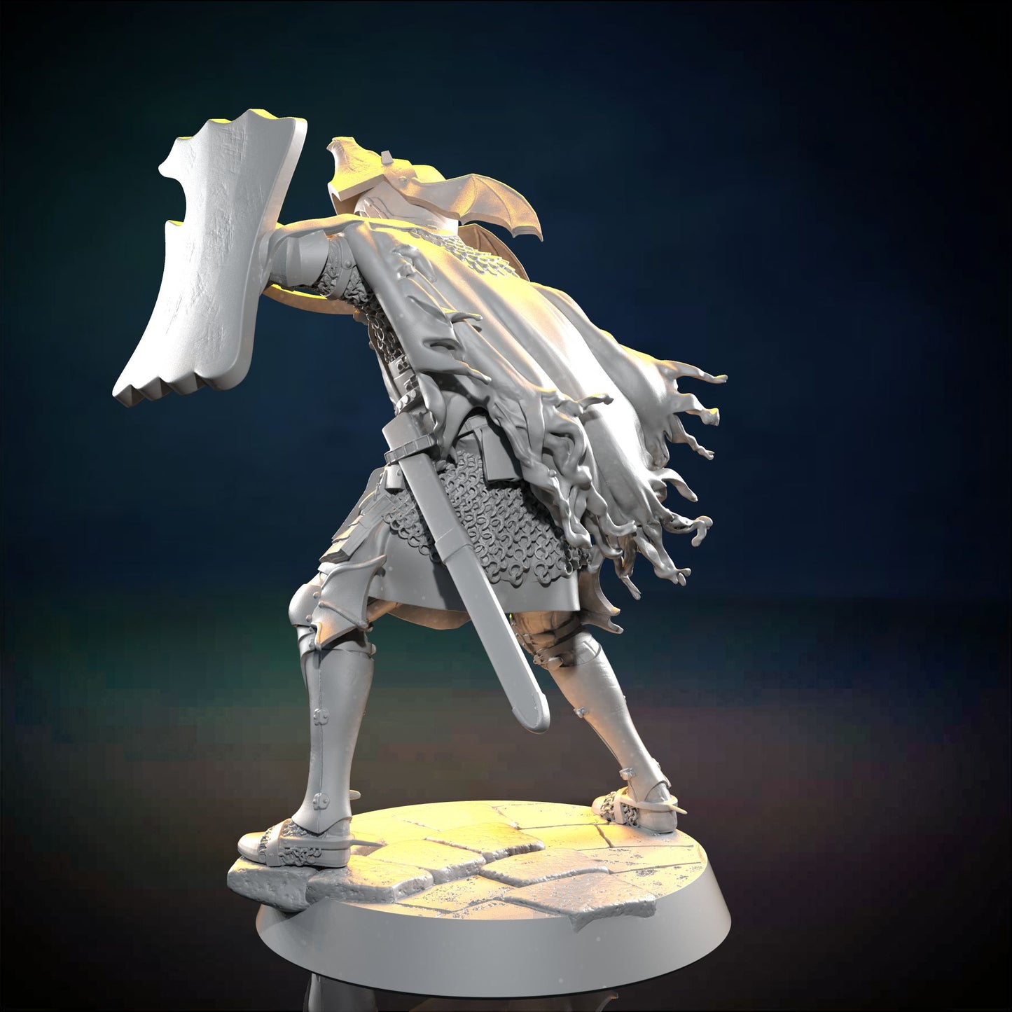 Chaotic Neutral Workshop - Dragon Knight - DnD/TTRPG Figure/Miniature