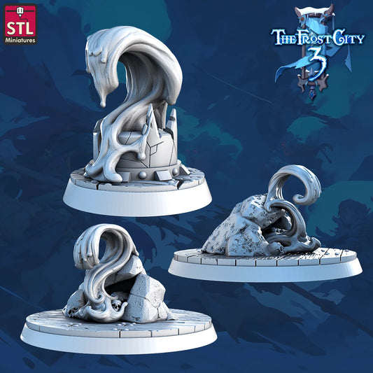 STL Miniatures - Frost City - Bloodwave - DnD/TTRPG Figure/Miniature