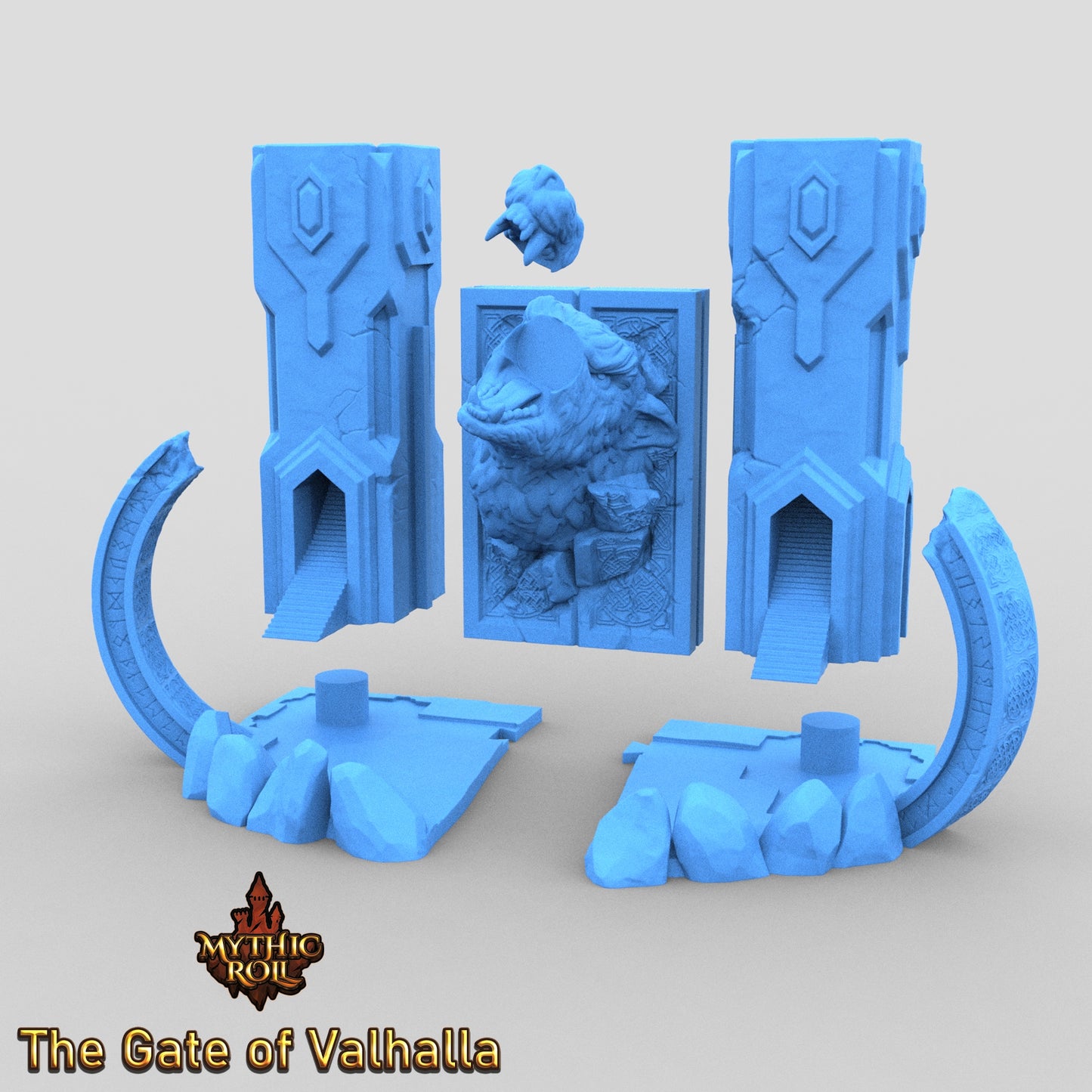 Mythic Roll - Dice Tower - Gate of Valhalla - DnD/TTRPG/Roleplaying/Wargames