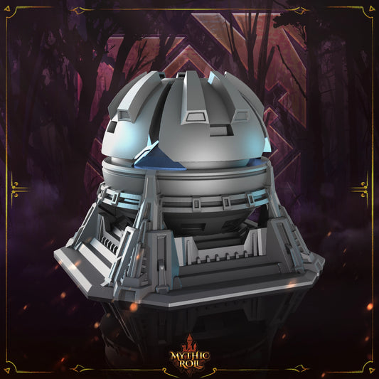 Mythic Roll - Dice Box/Case - Hab Capsule - DnD/Pathfinder/TTRPG