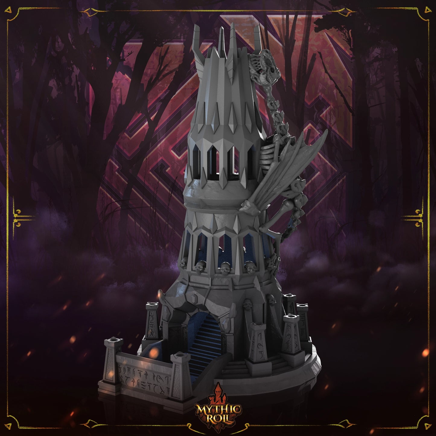 Mythic Roll - Dice Tower - Heart of Necropolis - DnD/TTRPG/Roleplaying/Wargames