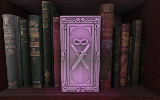Crosslances - Book Nook/Shelf Insert - Thief