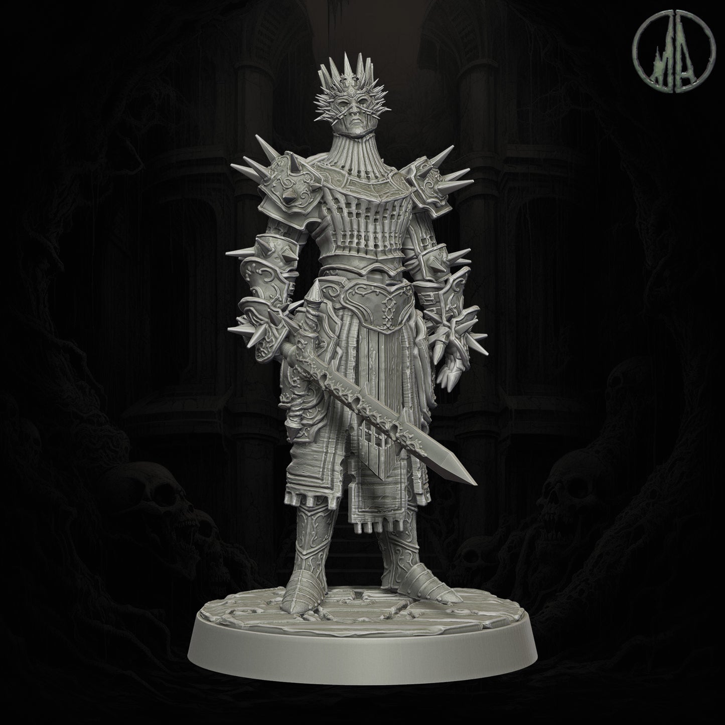 Monolith Arts - Echoes of the Void - Thorn Knight #1 - DnD/TTRPG Figure/Miniature