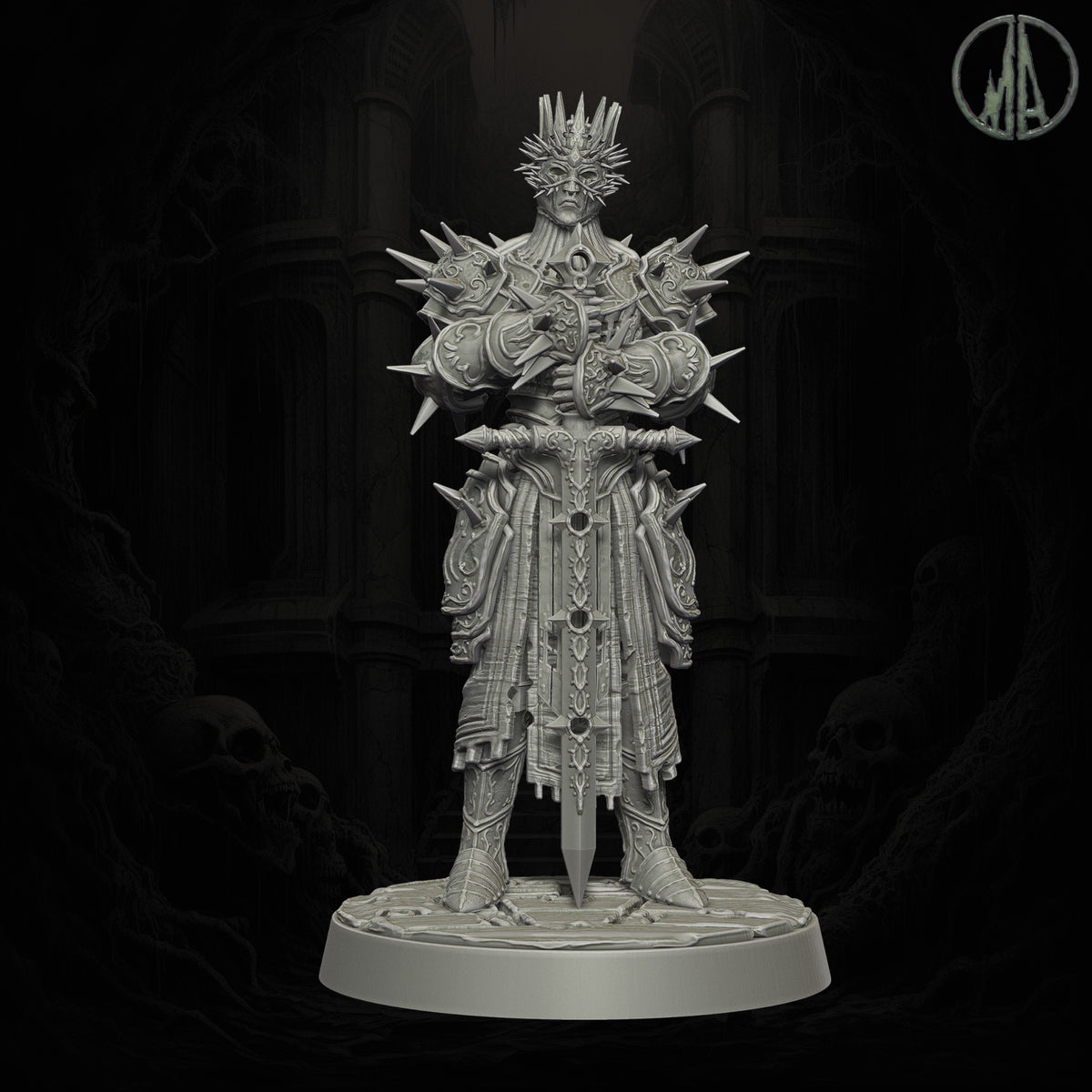 Monolith Arts - Echoes of the Void - Thorn Knight #4 - DnD/TTRPG Figure/Miniature