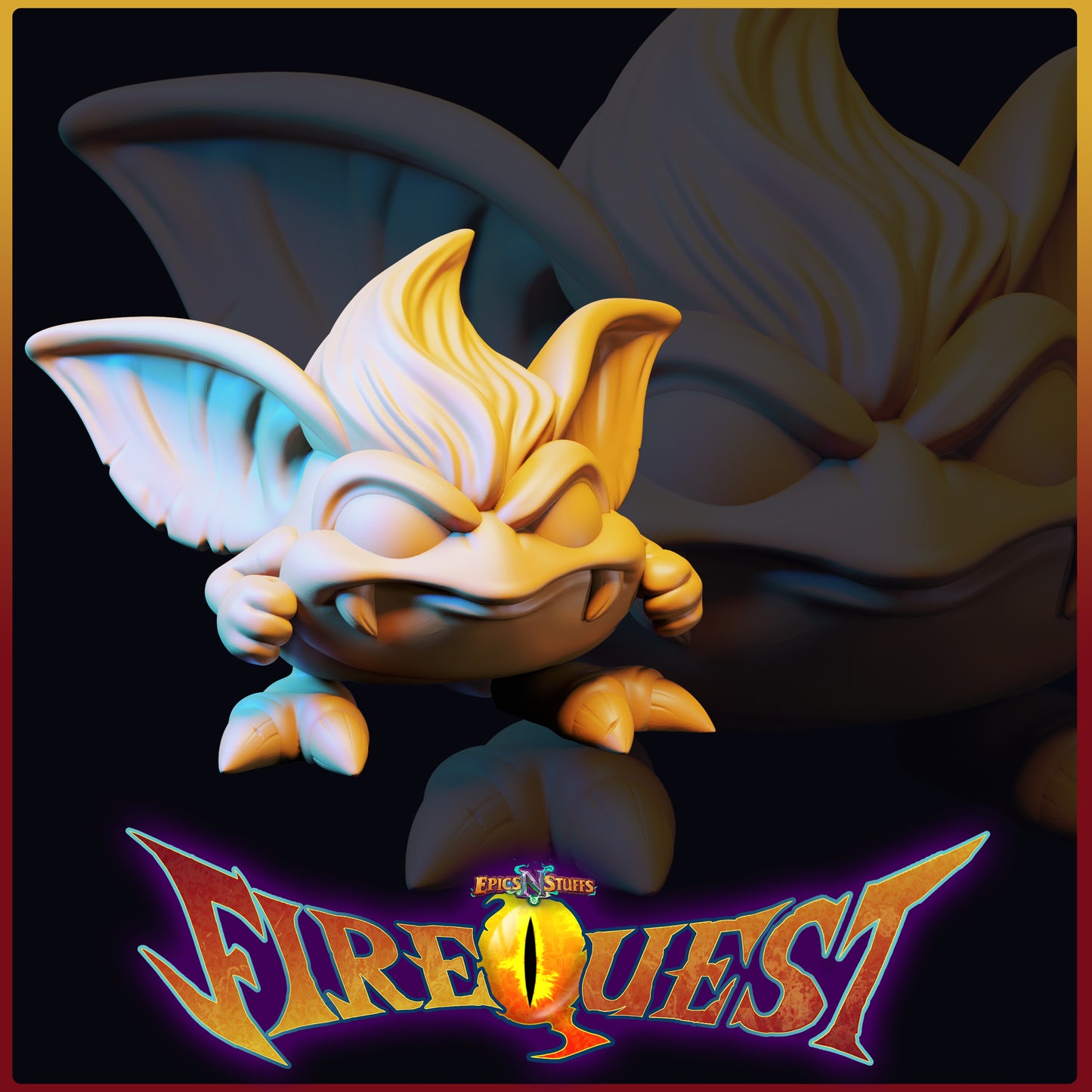 Lance Wilkinson - Fire Quest - Thumper - DnD/TTRPG Figure/Miniature