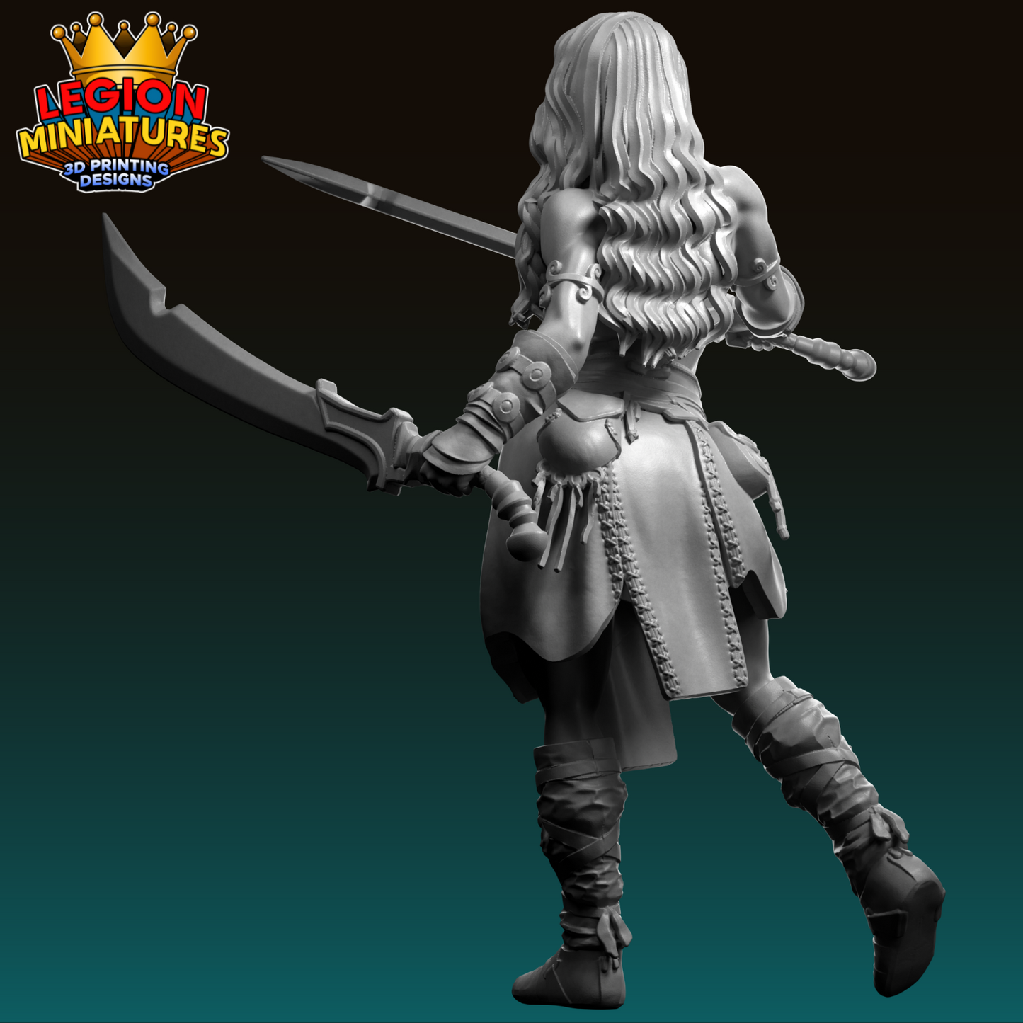 Lucia Sanchez - Northern Valkyries - Thyra - 75mm Pin Up/Figure/Model/Diorama