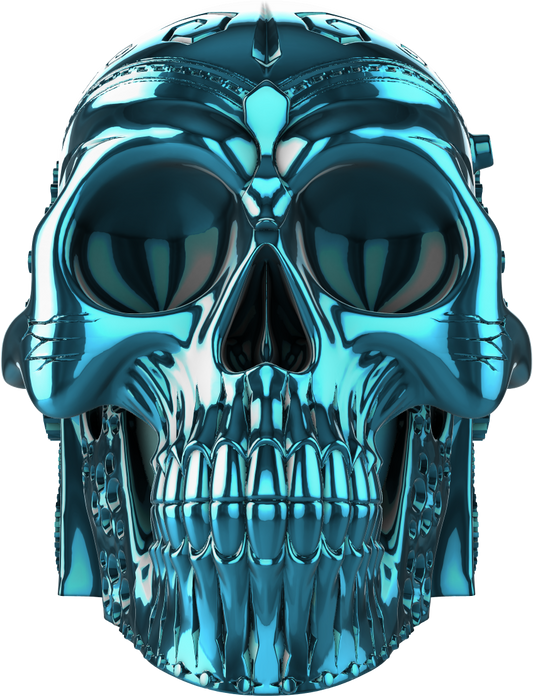 Digital Creative Works - Skull Desk Organiser - Time Machine - Prop/Decoration