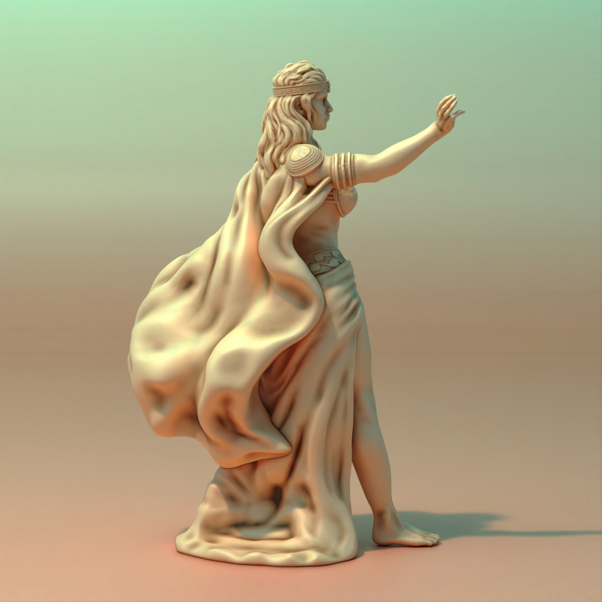 Medusa Miniatures - Titan Princess - DnD/TTRPG/Roleplaying/Wargamesature