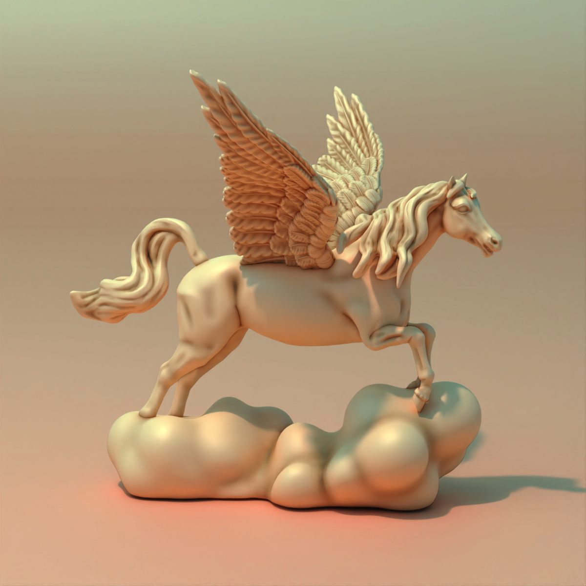 Medusa Miniatures - Pegasus #1 - DnD/TTRPG/Roleplaying/Wargames