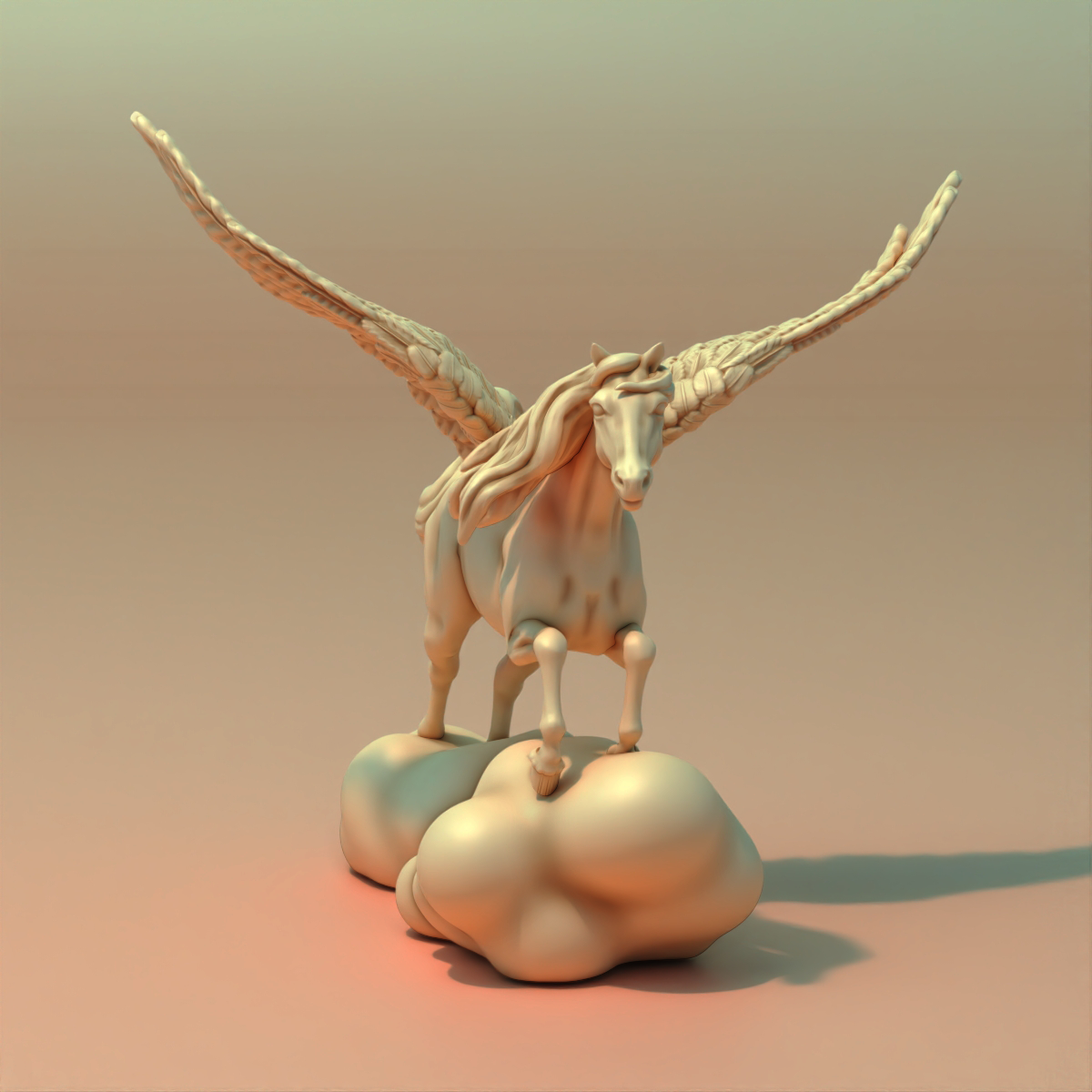 Medusa Miniatures - Pegasus #1 - DnD/TTRPG/Roleplaying/Wargames