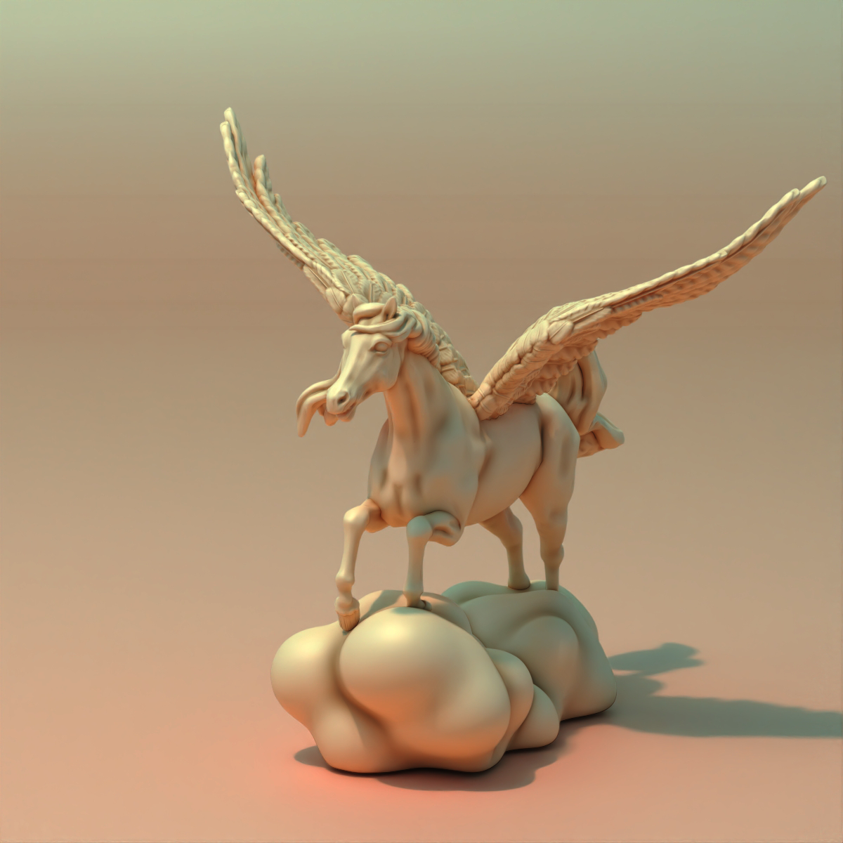 Medusa Miniatures - Pegasus #1 - DnD/TTRPG/Roleplaying/Wargames