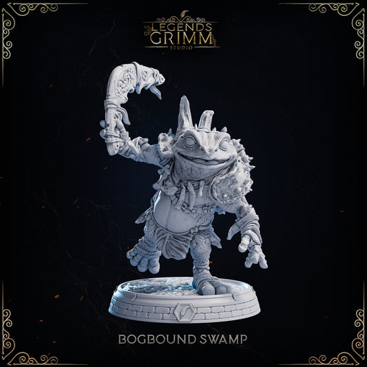 Grimm Legends - Bogbound Swamp - Toad Boomerang - DnD/TTRPG Figure/Miniature