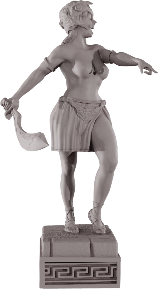Devi Miniatures - Amazons - Valeria - 75mm Pin Up/Figure/Model/Diorama