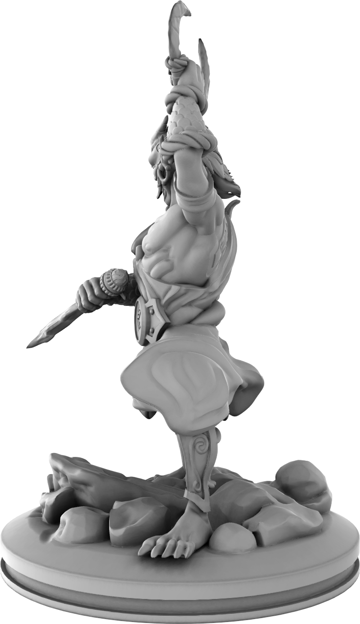 Mojibake - Fantasy Realms - Demon Twins - DnD/TTRPG Figure/Miniature - Helios3DPrinting