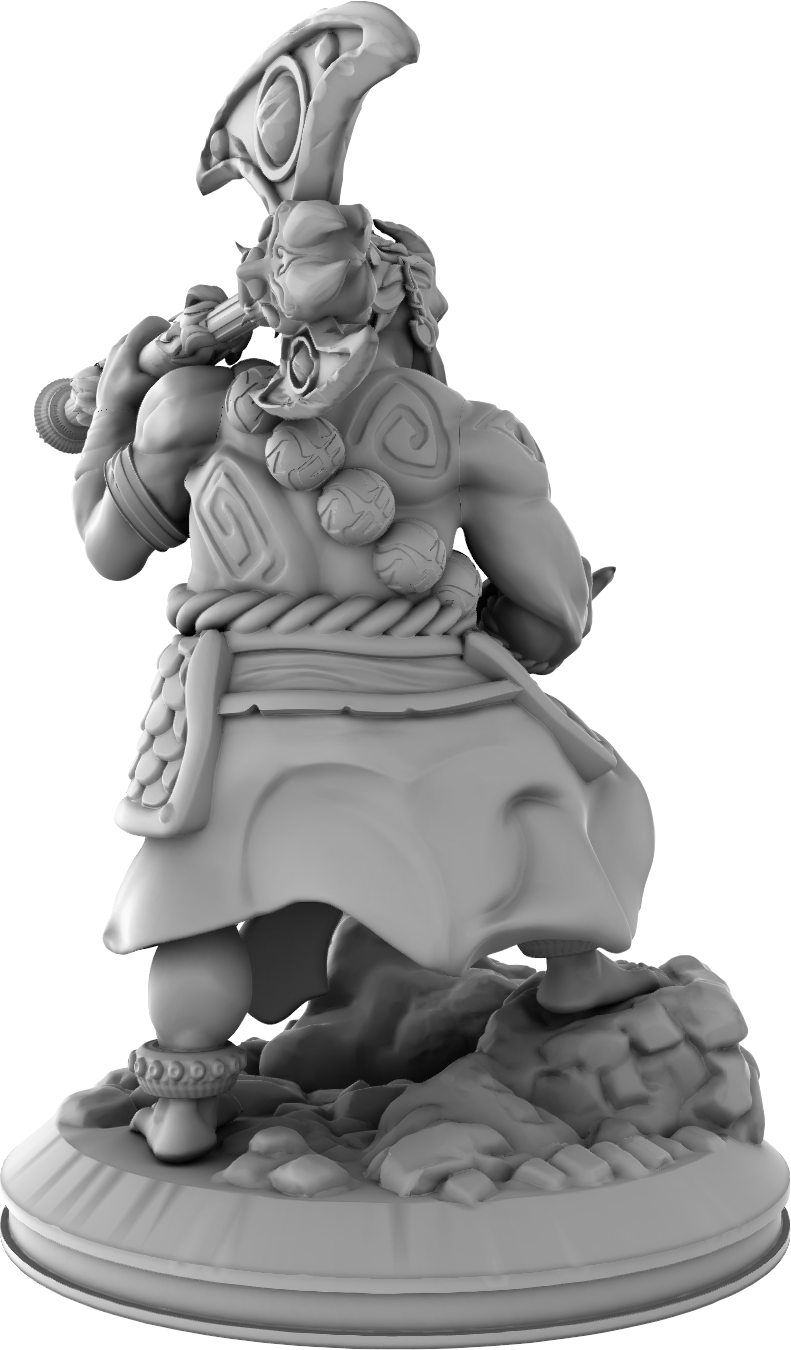 Mojibake - Fantasy Realms - Demon Twins - DnD/TTRPG Figure/Miniature - Helios3DPrinting