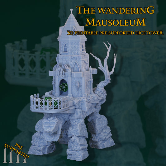 Sea of Geeks - Wandering Mausolem Dice Tower - DnD/TTRPG/Roleplaying/Wargames