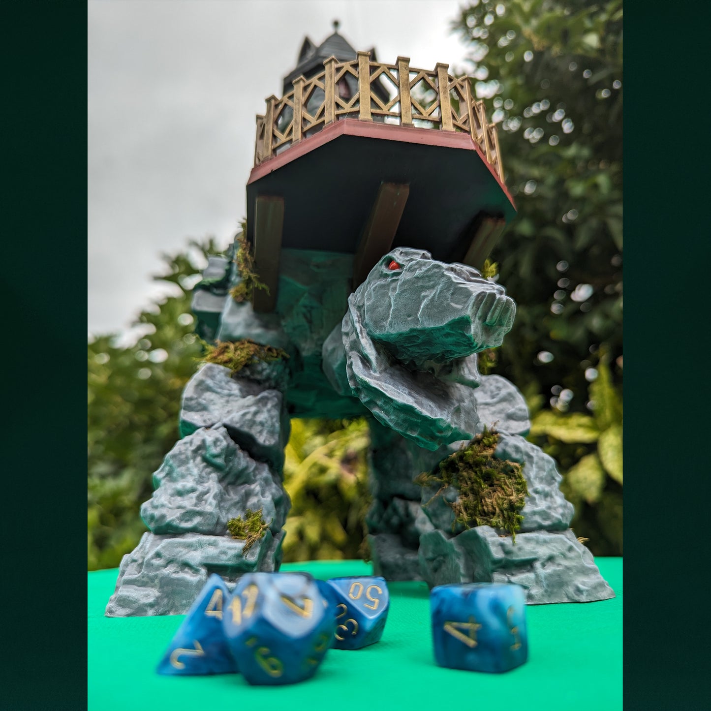 Sea of Geeks - Wandering Mausolem Dice Tower - DnD/TTRPG/Roleplaying/Wargames