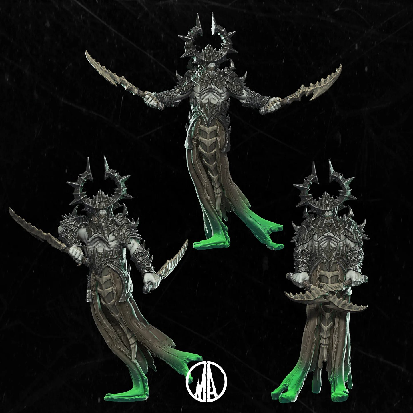Monolith Arts - Lost Souls II - Twisted Ghoul - DnD/TTRPG Figure/Miniature