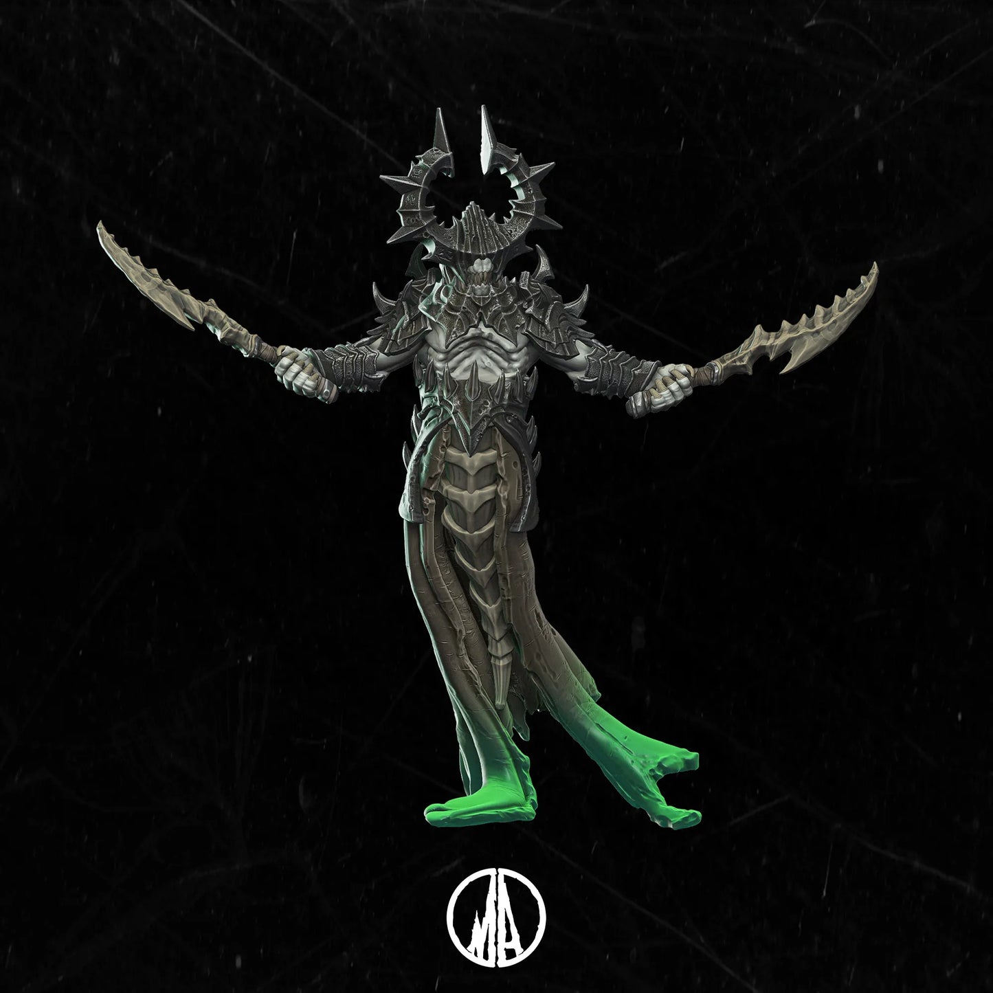 Monolith Arts - Lost Souls II - Twisted Ghoul - DnD/TTRPG Figure/Miniature