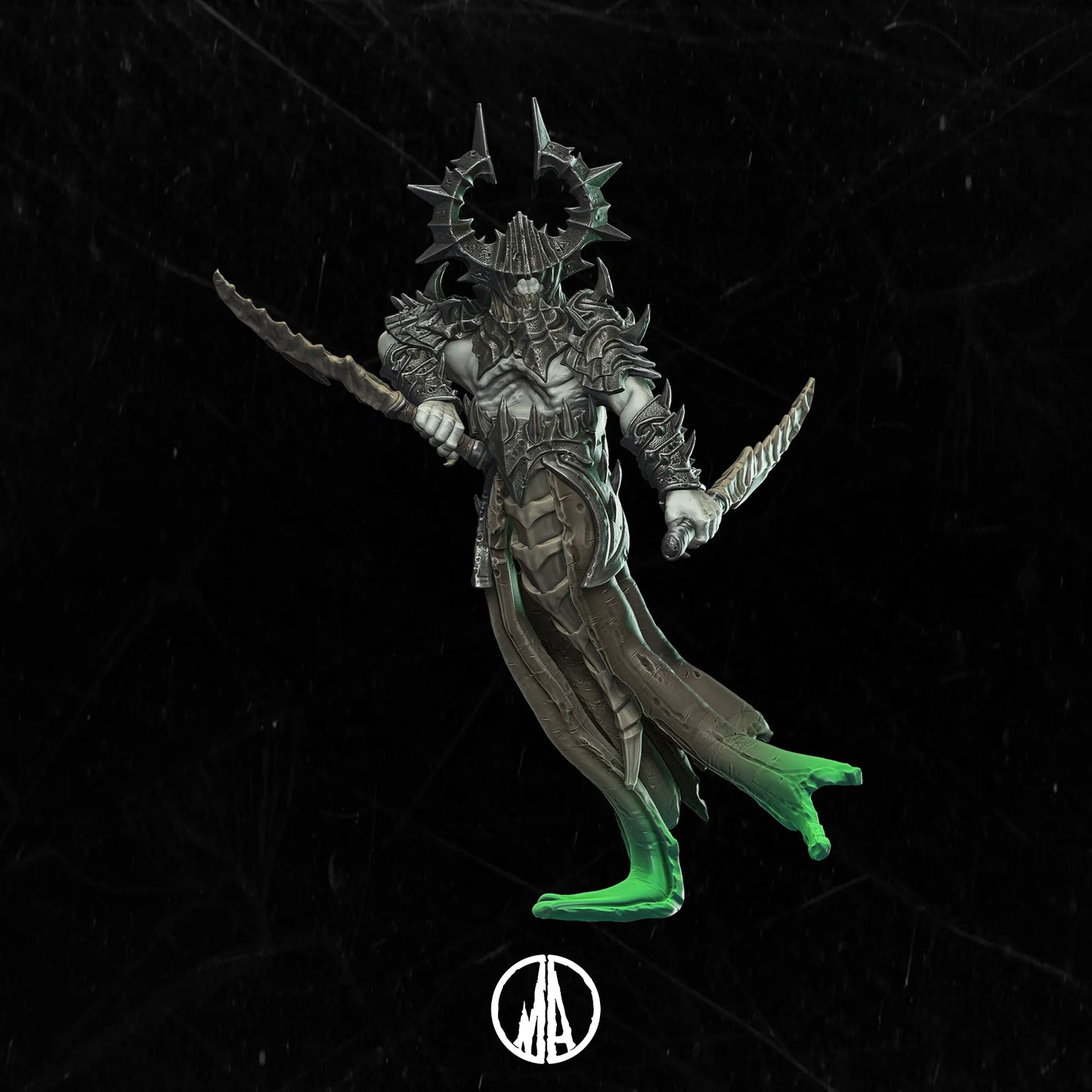 Monolith Arts - Lost Souls II - Twisted Ghoul - DnD/TTRPG Figure/Miniature