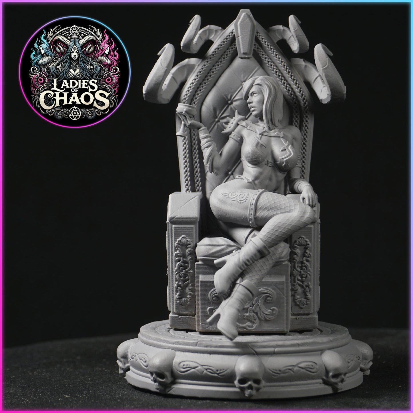 Gilmore Studio - Ladies of Chaos #3 - Tzelara - 75mm Pin Up/Figure/Model/Diorama