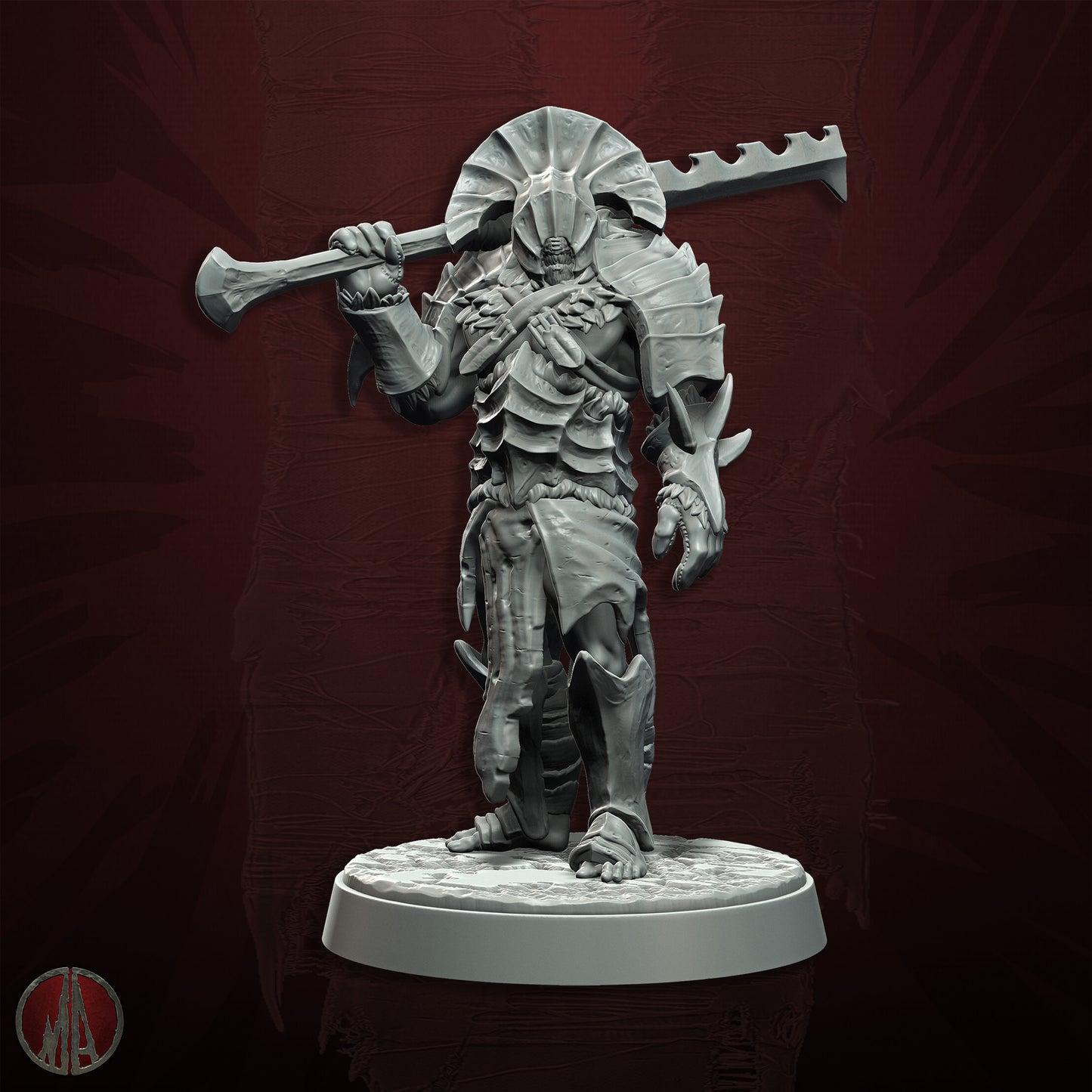 Monolith Arts - Orc Horde - Ugmuz #4 - DnD/TTRPG Figure/Miniature