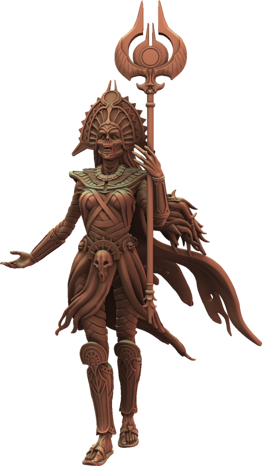 Jugglers Miniatures - Egyptians - Mummy Queen #2 - 75mm Pin Up/Figure/Model/Diorama