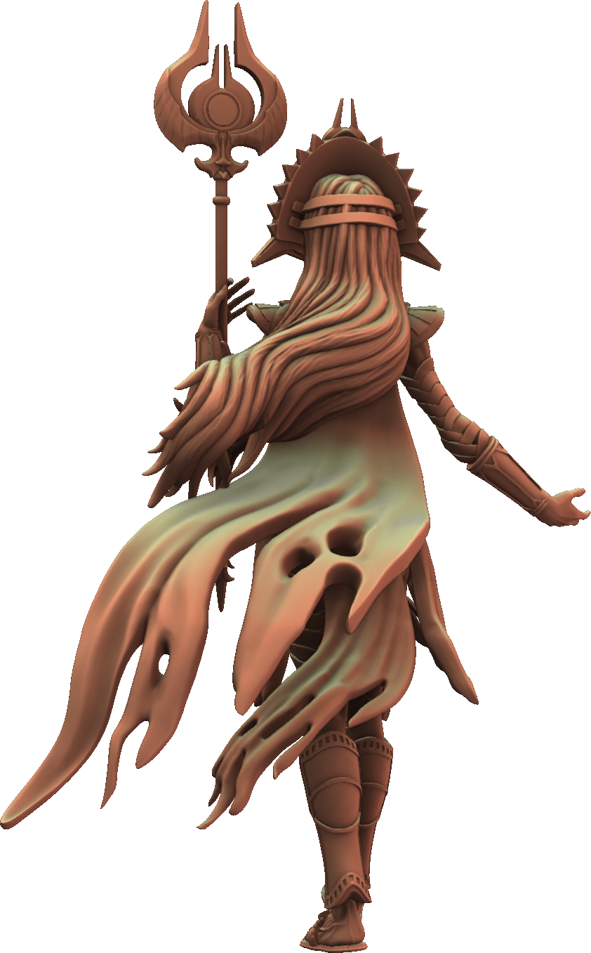 Jugglers Miniatures - Egyptians - Mummy Queen #2 - 75mm Pin Up/Figure/Model/Diorama