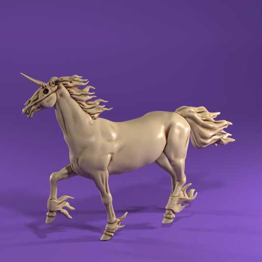 Medusa Miniatures - Unicorn #3 - DnD/TTRPG/Roleplaying/Wargames