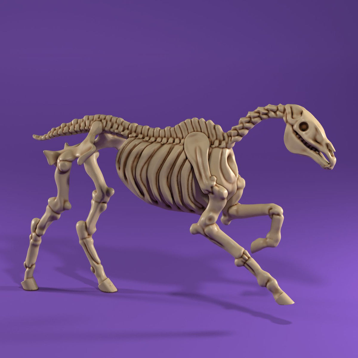 Medusa Miniatures - Skeleton Horse #1 - DnD/TTRPG/Roleplaying/Wargames