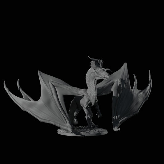 Dinoworld - Kingdoms #4 - Wyvern Ceratopsia - DnD/Pathfinder/TTRPG Figure