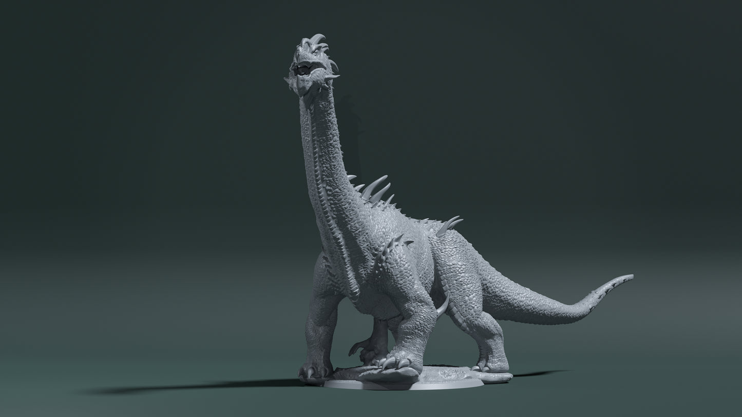 Dinoworld - Kingdoms - Dragon Camarasaurus Kaiju - DnD/Tabletop/TTRPG