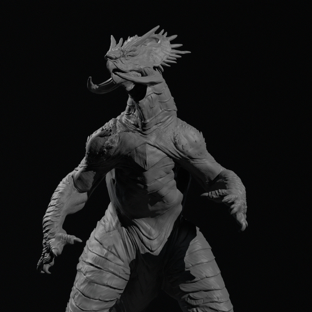 Dinoworld - Kingdoms #4 - Kaiju Ceratopsia - DnD/Pathfinder/TTRPG Figure