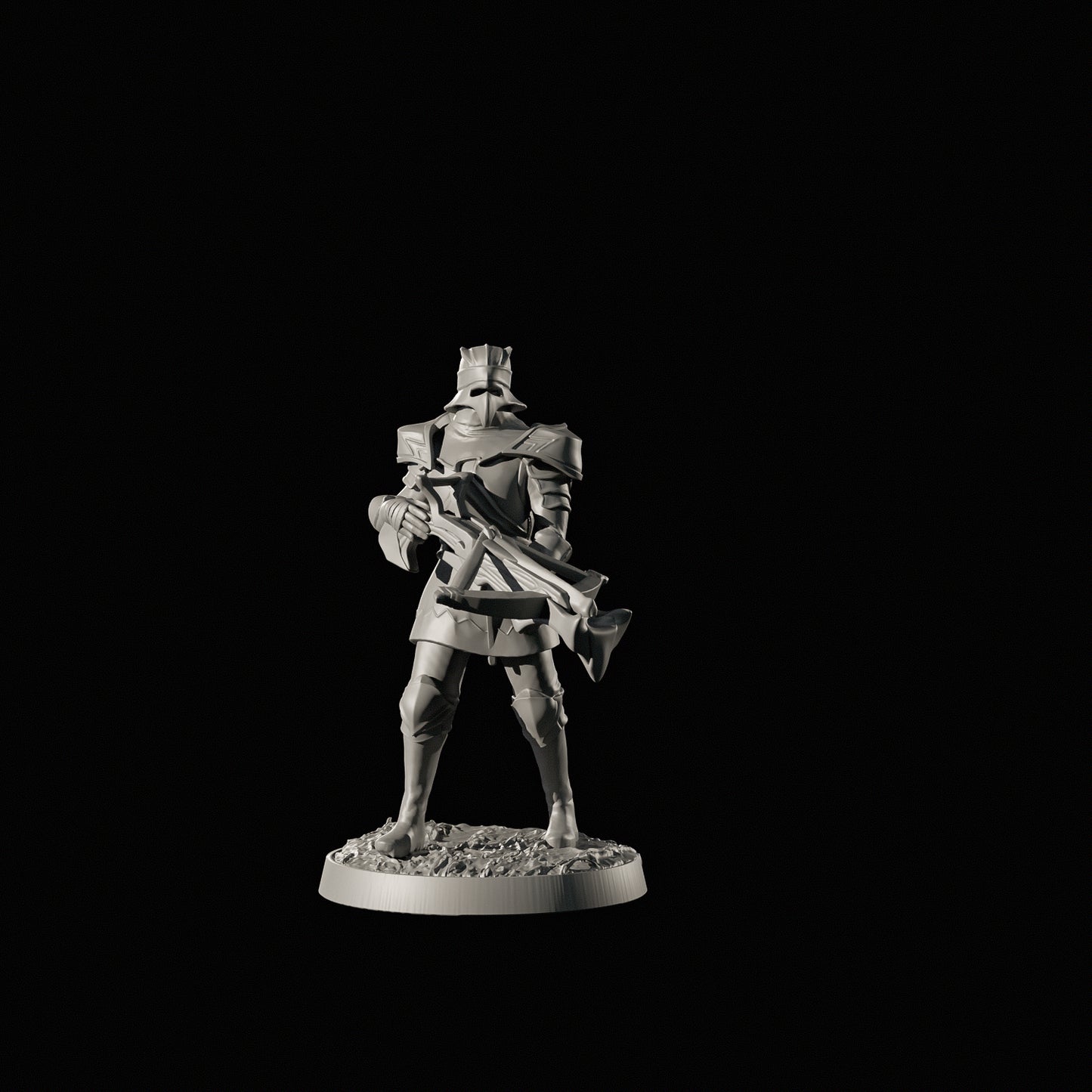 Dinoworld - Kingdoms #4 - Crossbowman - DnD/Pathfinder/TTRPG Figure