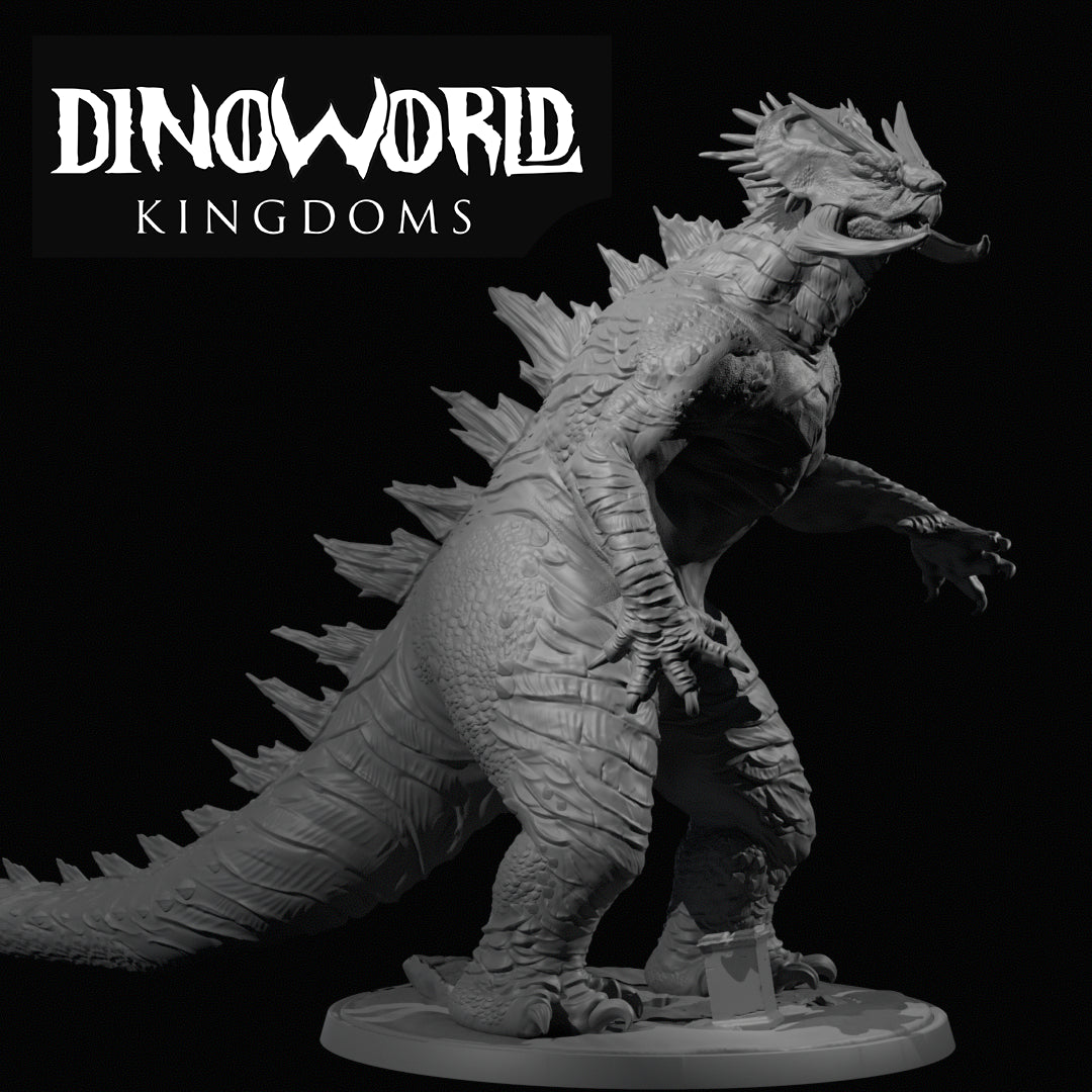 Dinoworld - Kingdoms #4 - Kaiju Ceratopsia - DnD/Pathfinder/TTRPG Figure