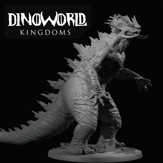 Dinoworld - Kingdoms #4 - Kaiju Ceratopsia - DnD/Pathfinder/TTRPG Figure
