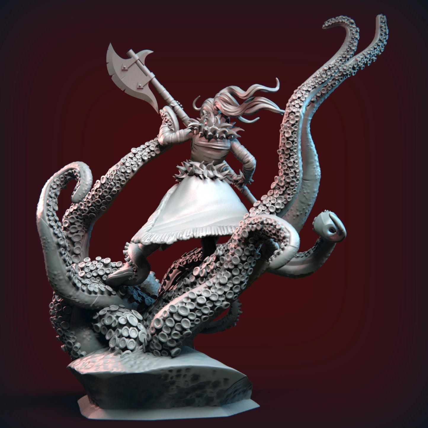 Z Kino - Darkest Dungeon - Hellion - 75mm Pin Up/Figure/Model/Diorama