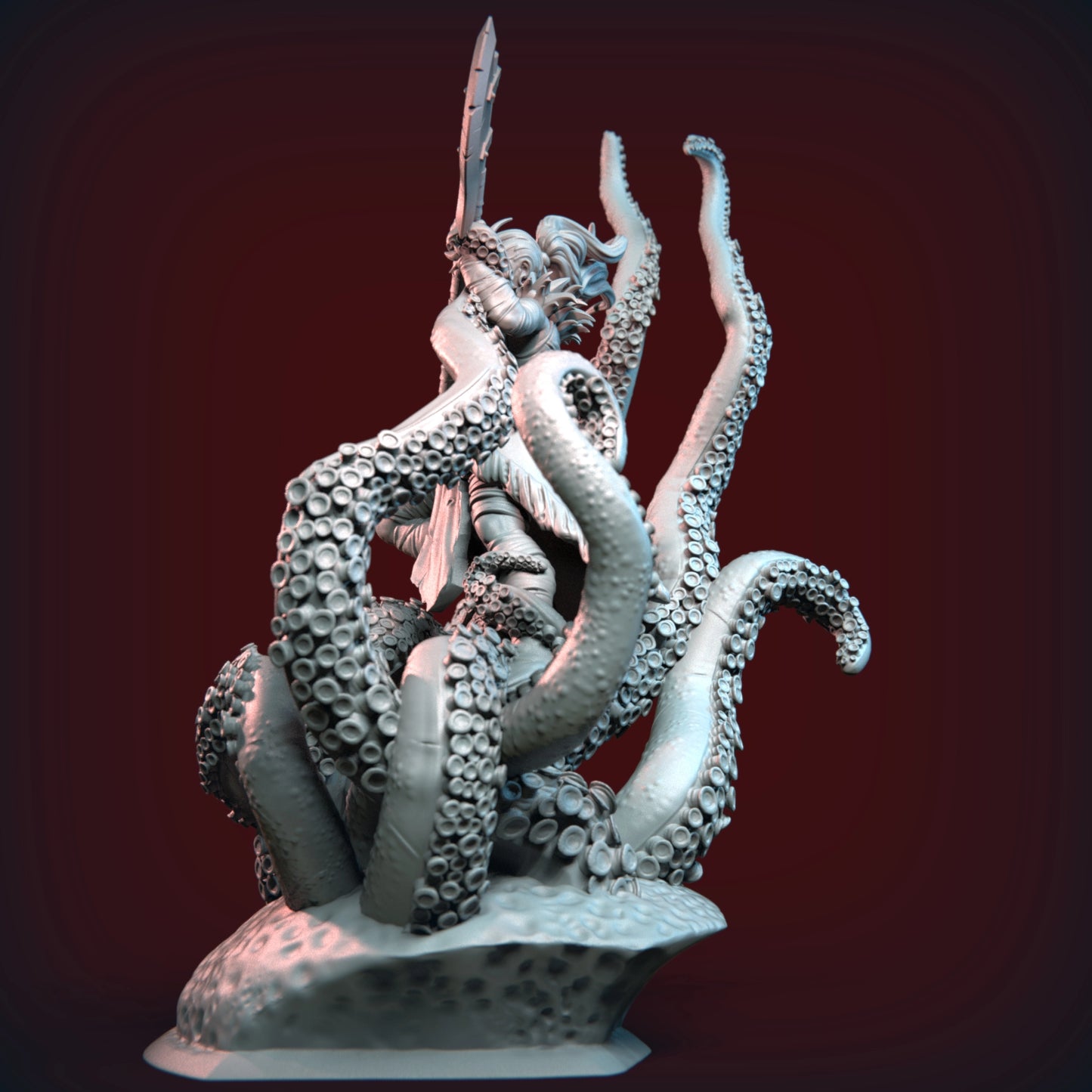 Z Kino - Darkest Dungeon - Hellion - 75mm Pin Up/Figure/Model/Diorama