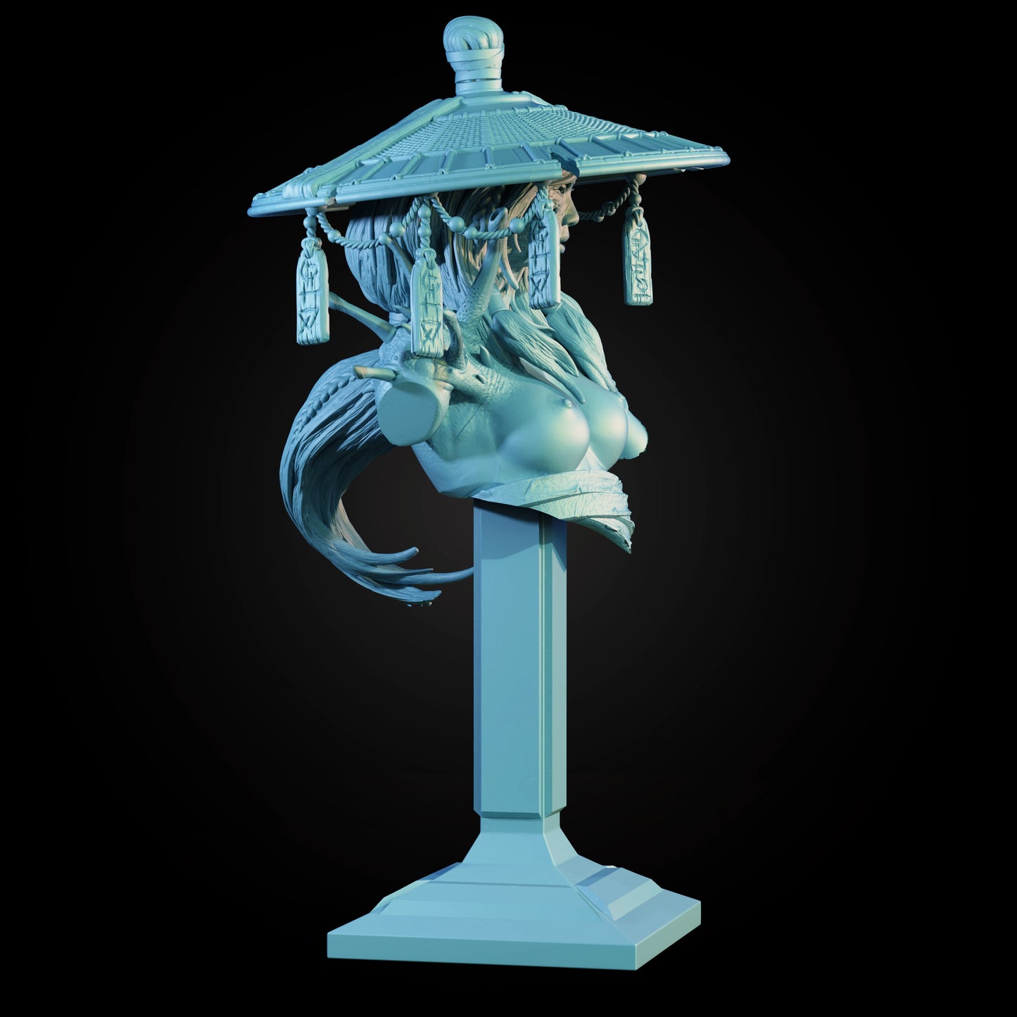 Z Kino - Corrupted Geisha 150mm Bust - Pin Up/Figure/Model/Diorama